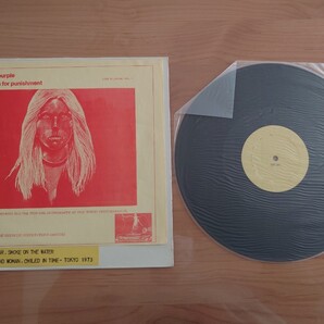 ★ディープ・パープル Deep Purple★glutton for punishment live in tokyo★シール貼付あり★中古LP