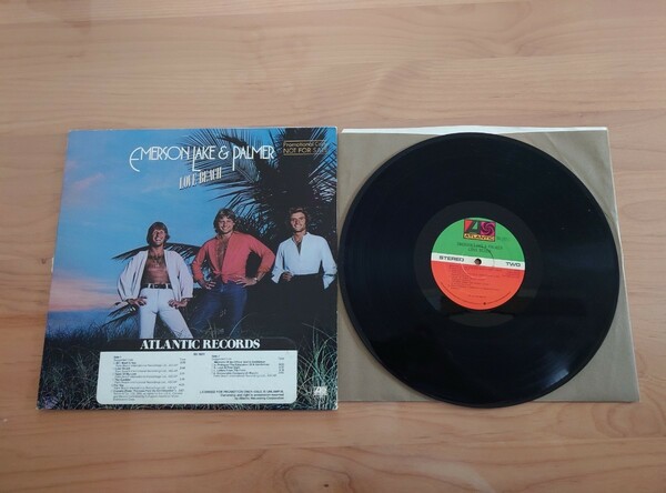 ★Emerson, Lake and Palmer★ ELP EL&P★ラヴ・ビーチ Love Beach★見本盤★PROMO★SAMPLE★中古LP★ジャケット経年傷み、汚れ