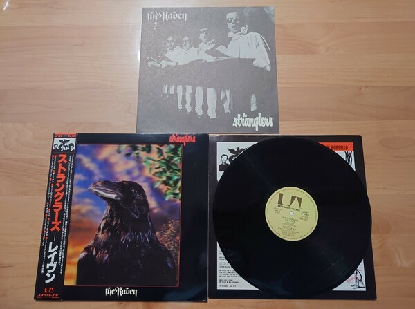 ★Stranglers ストラングラーズ★The Raven レイヴン★帯付★OBI★中古LP★3D特殊ジャケット