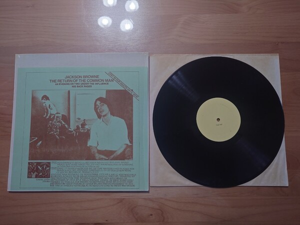 ★Jackson Browne ジャクソン・ブラウン★The Return Of The Common Man ★中古LP★ジャケット経年汚れ★Rare!