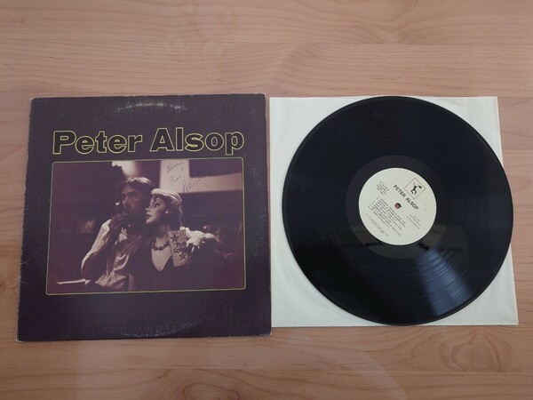 ★Peter Alsop★ピーター・アルソップ★直筆サイン？付★Autographed？★中古LP★ジャケット経年汚れ、傷み