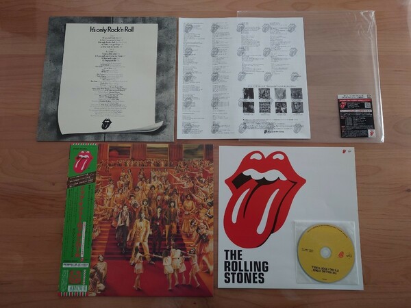 ★ローリング・ストーンズ THE ROLLING STONES★イッツ・オンリー・ロックン・ロール It's Only Rock'n Roll★帯★OBI★でかジャケCD★中古