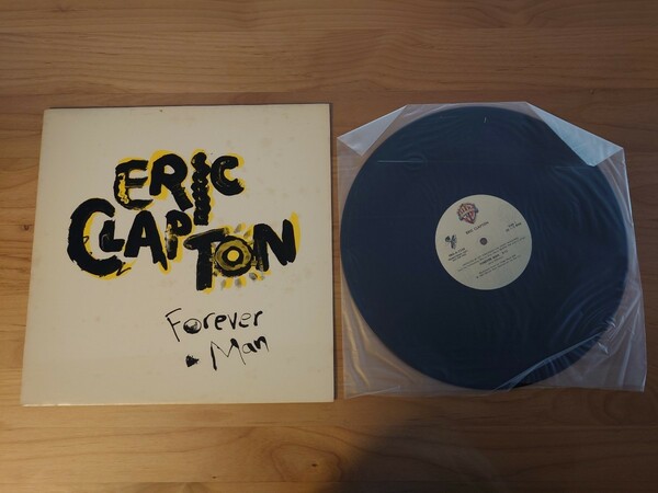 ★エリック・クラプトン Eric Clapton★Forever Man★ジャケット経年汚れあり★中古★12インチ