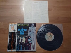 ★イースト・ウェスト East-West★バタフィールド・ブルース・バンド The butterfield blues band★帯付（糊剥がれ破損あり）★OBI★中古LP