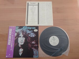 ★トッド・ラングレン Todd Rundgren★Hermit of Mink Hollow★帯付★OBI★見本盤★PROMO★SAMPLE★Rare Item★中古LP★帯傷み