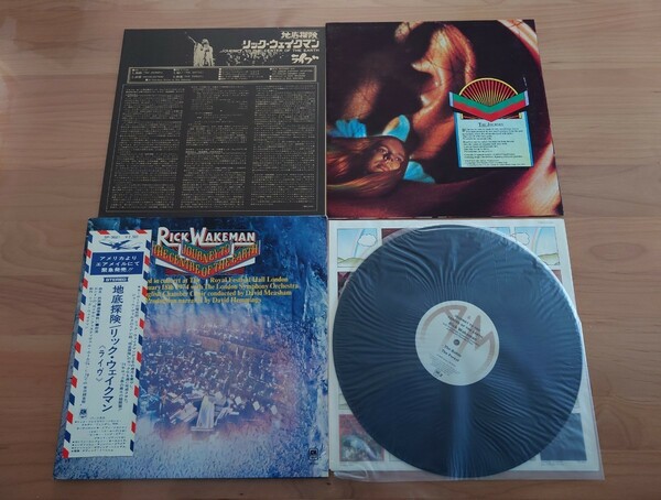 ★リック・ウェイクマン Rick Wakeman★地底探検 Journey to the Centre of the Earth★レア　エアメイル帯付★OBI★SP-3621★中古LP