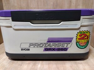 ☆リョービ/RYOBI PROTARGET GRX-260クーラーボックス中古品