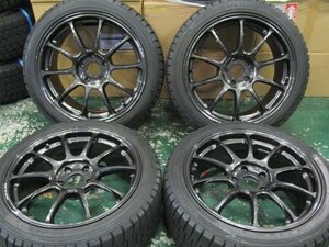 【超イカす冬セット】RAYS　ボルクレーシングZE40　Forged　MMカラー　8.5J　+42　114.3　5H　レヴォーグ　WRX　STI　S4　RX-8■