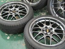 【使用期間短い美品】BBS　RG-R　RG703H　Forged　DBカラー　新型　90系　ヴォクシー　ノア　8J　+40　114.3　5H　215/45R18■_画像3