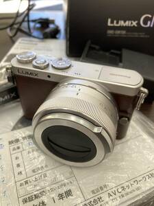 【動作OK】 パナソニック LUMIX DMC-GM1SK-T ブラウン L Lumix 12-32mmレンズ 箱 等 付属品セット