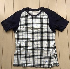 Burberry バーバリー ブラックレーベル 日本製Tシャツ 半袖カットソー 