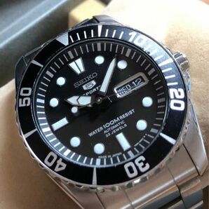 セイコー5 SEIKO ファイブ スポーツ 腕時計 日本製 SNZF17J1 ダイバー ウォッチ自動巻き オートマチック