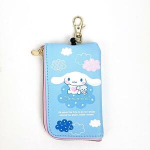  Sanrio Cinnamoroll key case attaching pass case ticket holder key reel attaching Kids 