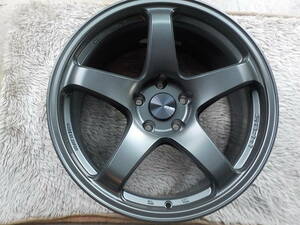 在庫品 ENKEI PF05 9J INSET28 5-114.3 Matte Dark Gunmetallic 2本セット