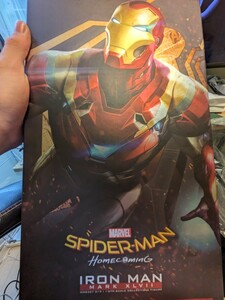 ホットトイズ　HOT TOYS　アイアンマン　マーク47 スパイダーマン