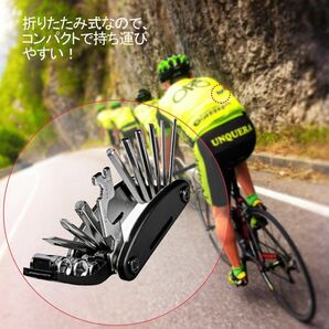 GF自転車工具セット 携帯マルチツール 六角レンチ 多機能 携帯