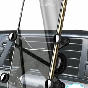 GI車載スマホホルダー吹き出し口用 iPhone スマホ対応 携帯重力式