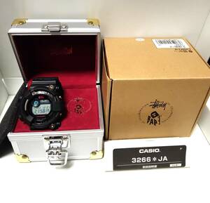 【未使用】 G-SHOCK FROGMAN Stussy Ape GF-8250BS-1JR ジーショック フロッグマン ステューシー アベイシングエイプ トリプルコラボ