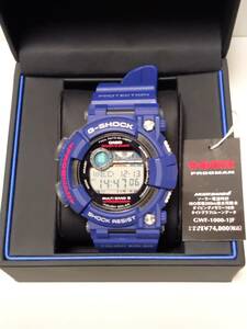 【カスタム】 G-SHOCK フロッグマン GWF-1000-1JF FROGMAN CASIO ネイビー　電波ソーラー