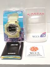 【未使用】 G-SHOCK 初代 WCCS フロッグマン DW-8250WC-7AT FROGMAN 白文字 ペクティニアビガー ジーショック_画像2