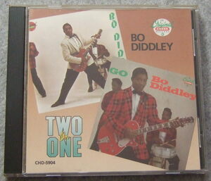 CD BO DIDDLEY & GO BO DIDDLEY TWO ON ONE CHD-5904 ボ・ディドリー CHESS チェス