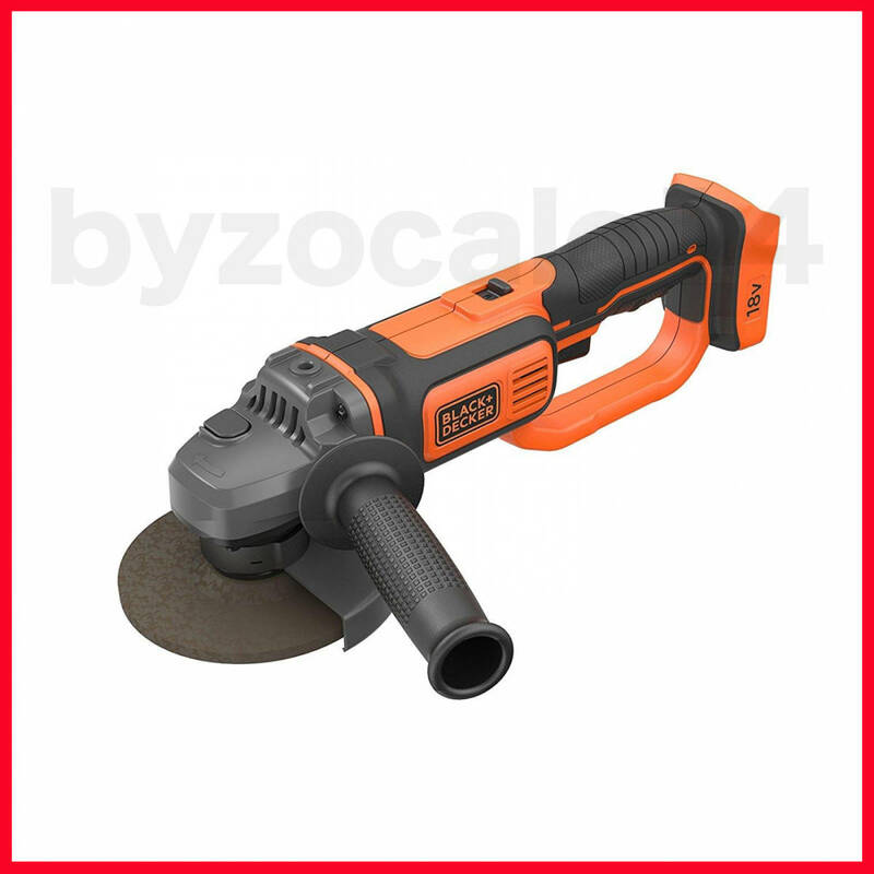 BLACK+DECKER■ブラックアンドデッカー18V125mmディスクグラインダー BCG720N-XJ/バッテリー&amp;充電器付属せず/EVO183B1/EVO183B1CS/EVO183P1