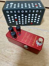 【良品】One Control / Strawberry Red Overdrive / エフェクター ワンコントロール / ストロベリーオーバードライブ ギター_画像4