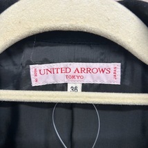 UNITED ARROWS TOKYO ユナイテッドアローズ レディースベーシックジャケット 肩パッド入り_画像3