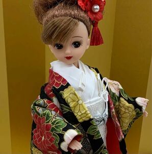 980 リカちゃん　花嫁　色打掛セット