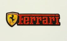 ＊【ステッカー/シール】MOTORSPORT モータースポーツ 3d/フェラーリ Ferrari 3D ホログラム_画像1