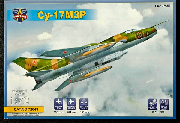 【即決!】1/72 Su-17M3R フィッター 戦術偵察機 モデルズビット 未組立品 スホーイ ロシア空軍