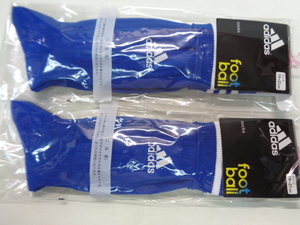 青×白 2パック 19-21cm adidas アディダス サッカーストッキング 新品