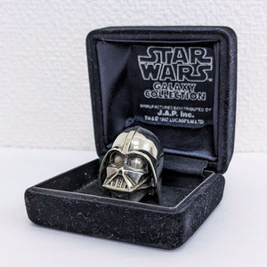 【4103】JAP工房 STARWARS スターウォーズ ギャラクシーコレクション 925刻印 ダースベイダー リング 約26g ケース付き 指環 Sillver SV