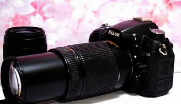 ★極美品★大人気★Nikon D7000 ダブルレンズ★ハイアマチュア機★スマホ転送