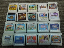 ★き12-547 ニンテンドー3DS ゲームソフトのみ 20本 動作未確認 ジャンク品_画像1