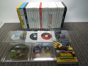 ★き12-549 GC/Wii/WiiU ゲームソフト まとめて 30本 ジャンク品