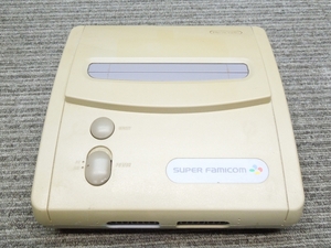 ★き12-650 SFC スーパーファミコン ジュニア 本体のみ 黄ばみ有り