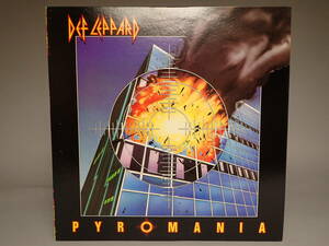 B-48 2024年初オークション LPレコード デフ・レパード Def Leppard PYROMANIA 炎のターゲット