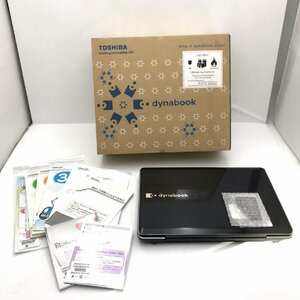 東芝 ノートＰC dynabook TX/68J Ｗindows ＶISTA 初期化済 Intel Core2 Duo P8700 メモリ4GB Office2007【道楽銭函】