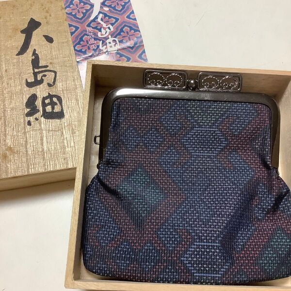 大島紬 財布 小銭入れ コインケース