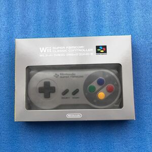 新品未使用品 Wii スーパーファミコンクラシックコントローラー【クラブニンテンドー】