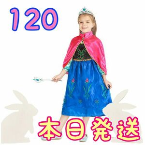 ハロウィン コスプレ 子供 仮装 120 プリンセス ワンピース 女の子 キッズ クリスマス