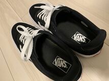 【送料無料】VANS バンズ　MODULO モデューロ　ローカット スニーカー 27.5cm スウェード ブラック V3838SC_画像6