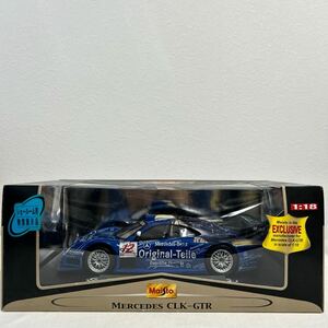 ショールーム用無償展示品 Maisto 1/18 Mercedes Benz CLK GTR #12 メルセデスベンツ Mobil1 ミニカー モデルカー dtm Le Mans