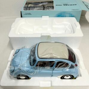 EBBRO 1/20 SUBARU 360 1963年 Light Blue エブロ スバル ライトブルー 旧車 ドライブタウン ヤングSS ミニカー モデルカー 国産名車の画像7