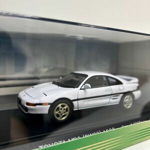 EBBRO 1/43 TOYOTA MR2 SW20 1989 White エブロ トヨタ ホワイト 旧車 ミニカー モデルカー 国産名車