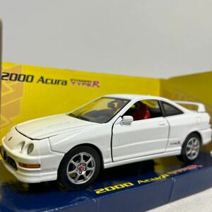 MOTOR MAX 1/24 ACURA INTEGRA TYPE R 2000年 White アキュラ インテグラ タイプR HONDA ホンダ 丸目 dc ミニカー モデルカー