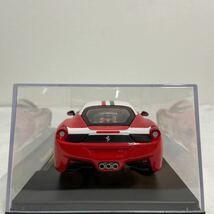 デアゴスティーニ レ・グランディ・フェラーリコレクション 1/24 #37 Ferrari 458 ITALIA Niki Lauda 2013年 ニキ・ラウダ 完成品ミニカー_画像5