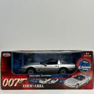 JOYRIDE 1/18 Chevrolet Corvette 007 A View to Kill シボレー コルベット C4 ボンドカー James Bond ジェームズボンド 劇中車 ミニカー