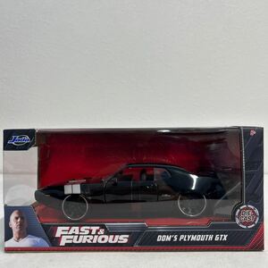 未開封 Jada 1/24 FAST&FURIOUS Dom's Plymouth GTX ワイルドスピード プリムス プリマス ドミニク ドム モデルカー ミニカー